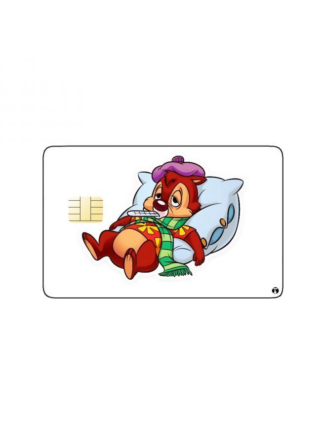 RKN PRINTED BANK CARD STICKER  Chip From Chip 'N Dale - Image 2
