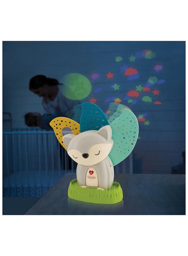 infantino 3-In-1 Musical Soother And Night Light Projector - Grey
