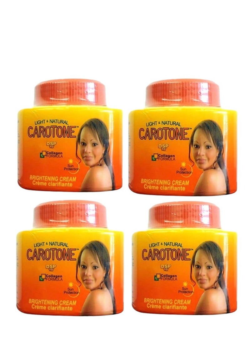 Carotone Whitening cream with collagen formula 135 ml 4 pieces - Image 1