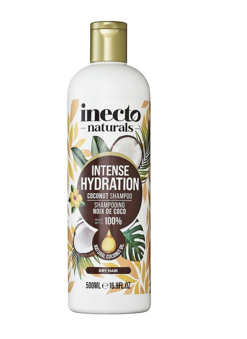 Inecto Naturals Shampoo Coconut Intense Hydration For Dry Hair 500 ML 