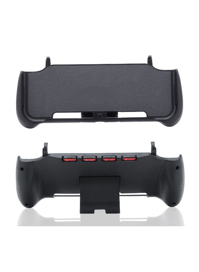 Fit for Switch OLED Grip, MAKINGTEC for Switch OLED Accessories Grip with Game Storage and Kickstand, Hand Grip Compatible with for Nintendo Switch and for Switch OLED