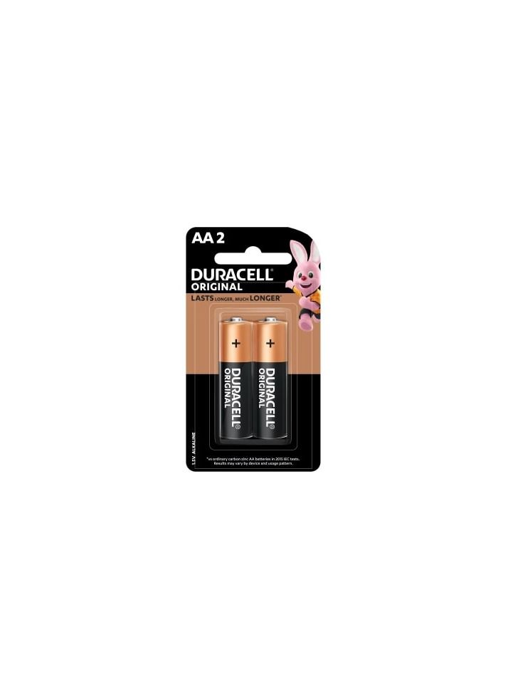 Duracell AA Original Alkaline 2 Piece Battery - Image 2
