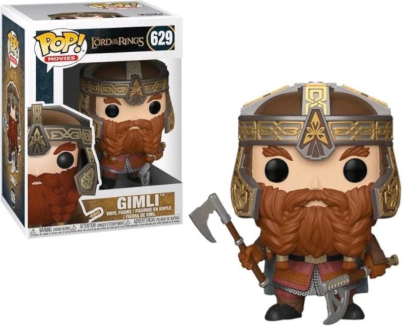 Funko Pop! Movies: The Lord of the Rings - Hobbit S4 - Gimli #629