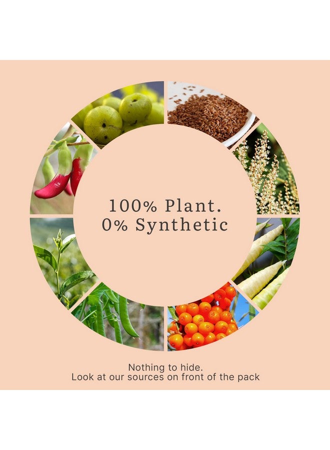 Earthful Plant-Based Collagen Supplement with Biotin & Omega 3 | 30-Day Glow Boost for Youthful Skin, Hydration & Radiance |100% Vegan, Easy Absorption Formula | 75 g - Image 3