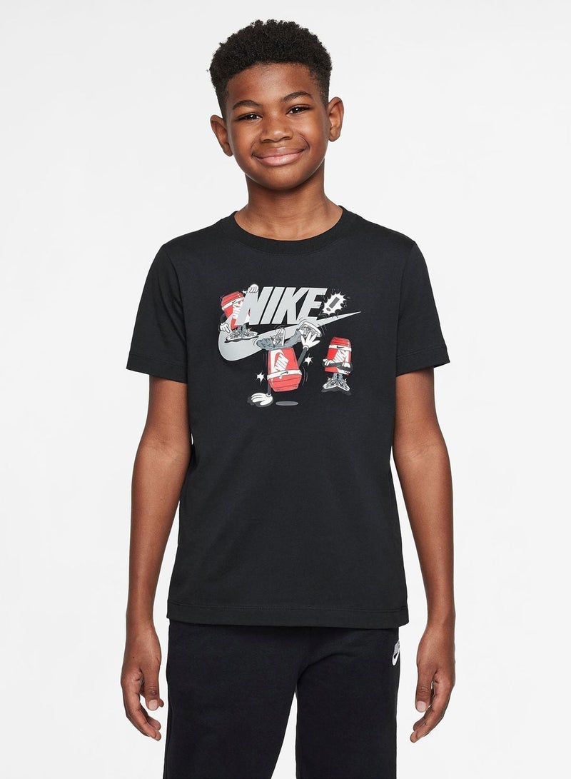 Nike Nsw Boxy Break Dance Graphic T-Shirt - Image 1
