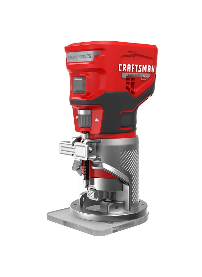 CRAFTSMAN V20 Router Tool, Cordless, Variable Speed, Fixed Base Router with Depth Adjustment, Bare Tool Only (CMCW400B) - pzsku/Z4440230A44DF1280FD04Z/45/_/1740982905/9212cbf1-c956-49ab-bd6a-749422a160ec