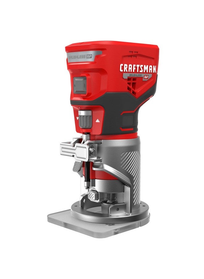 CRAFTSMAN V20 Router Tool, Cordless, Variable Speed, Fixed Base Router with Depth Adjustment, Bare Tool Only (CMCW400B) - Image 1