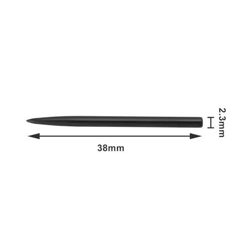 Micro Traders 15pcs Dart Tips 38mm Dart Spare 2.3mm Points Nickel-Plated Iron Replacement Smooth Tips for Glide Spare Dart Points(38x2.3mm) - Image 4