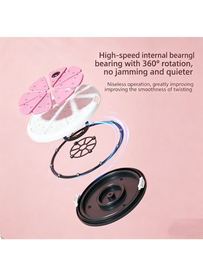 Smart Counting Waist Twisting Disc with Magnetic Massage Points for Home Fitness - Image 2