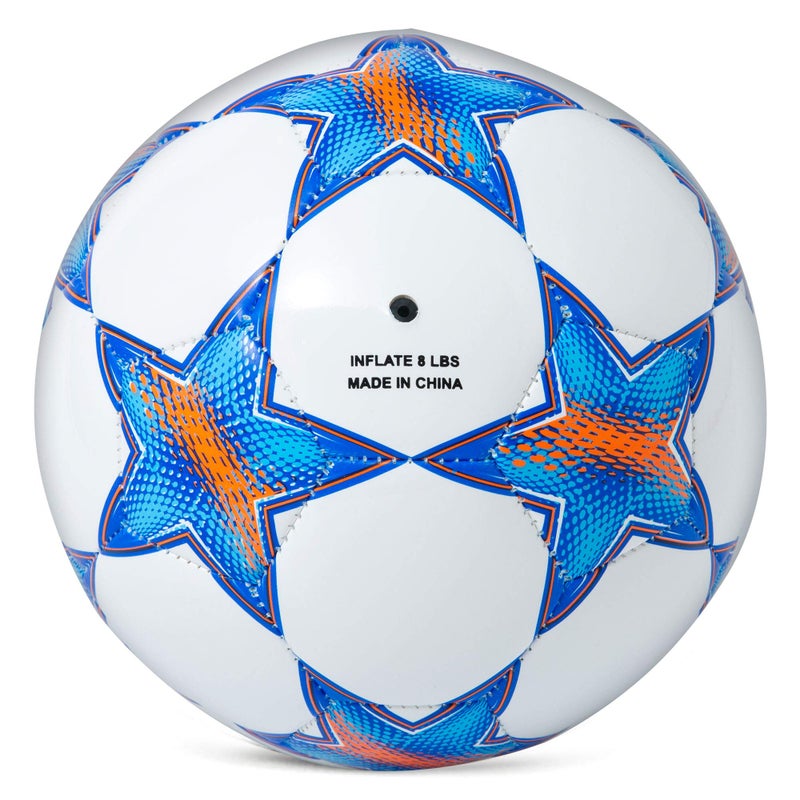 Runleaps Soccer Ball Size 3 for Kids, Ball Toys with Star Pattern Official Size Soccer Balls for Training, Playing, Boys, Girls, Toddlers Age 3-8 - Image 3