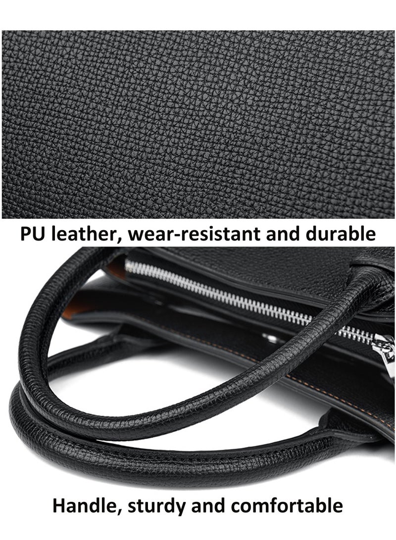 Women's Handbag Shoulder Bag with Detachable strap, PU Crossbody Bag for Ladies - Image 4