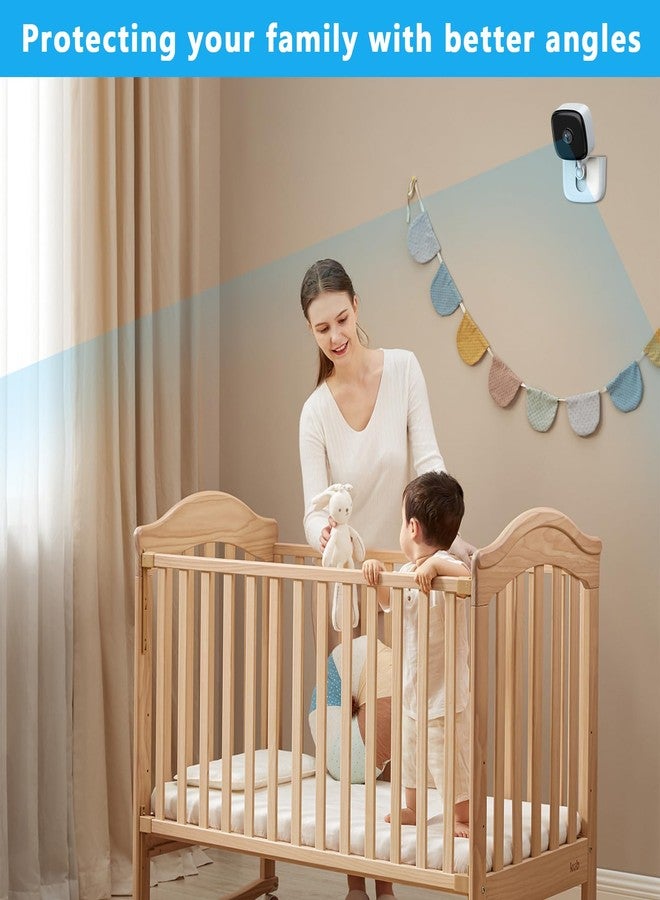 حامل جداري لكاميرا كاسا سامارت (EC60)، أبيض، قطعتان - Image 4
