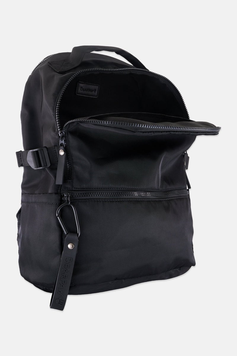 Bearpaw Women Brand Logo Backpack 40 h x 30 L x 17 W cm, Black  - Image 3