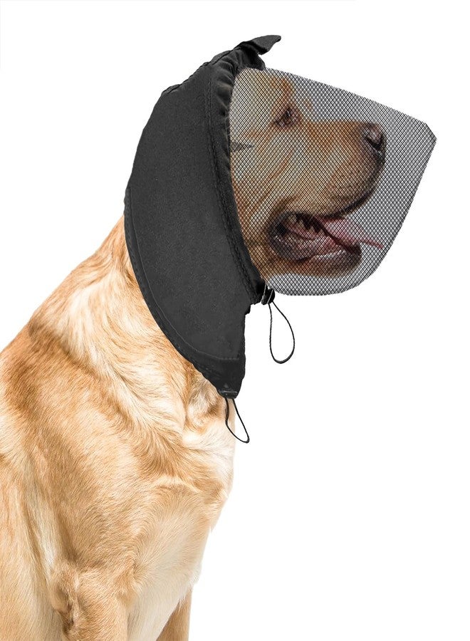 Vakerga Field Guard Dog Head Net Mesh Protector Dog Face Guard - Image 1