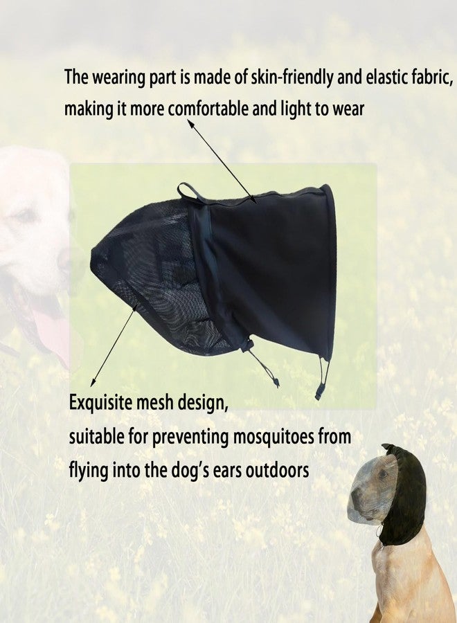 Vakerga Field Guard Dog Head Net Mesh Protector Dog Face Guard - Image 2