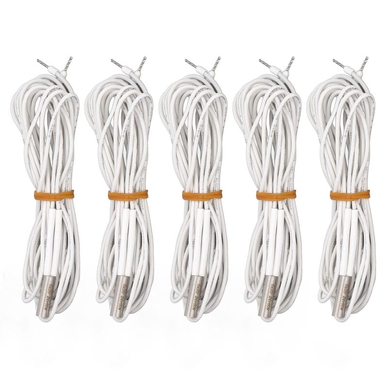 High Temperature 24V 60W Heater Cartridge 1M Stainless Steel Heating Tube 5PCS Set for Ender 3 CR10 MK8 Volcano - Image 1