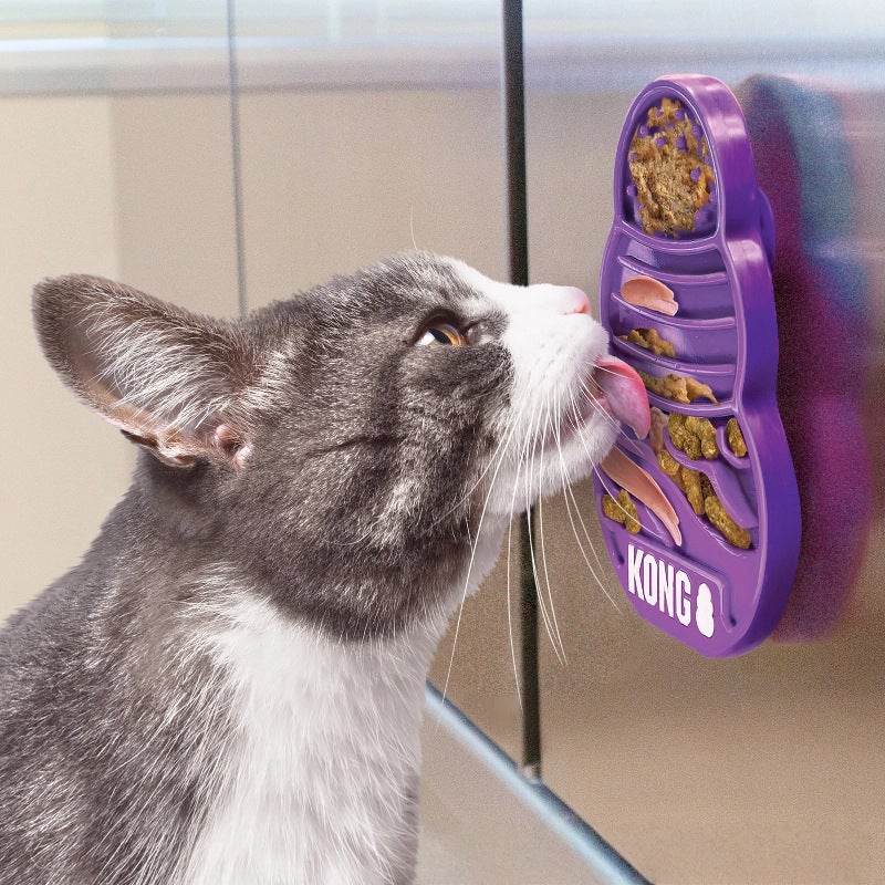 KONG Dog Slow Feeder Mat with Suction Cup - Non-Slip Pet Toy for Stress Relief - Image 3