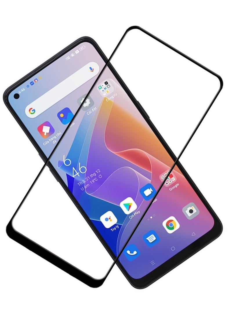 ACLIX Antistatic ESD Dustproof Premium Quality High Definition Tempered Glass Screen Protector Designed For Oppo Reno7 Z 5G - Image 1