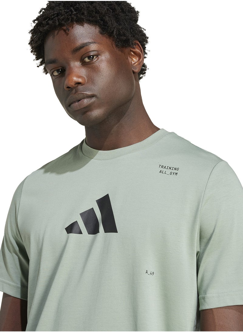 Adidas - All-Gym Category Graphic T-Shirt - Image 1