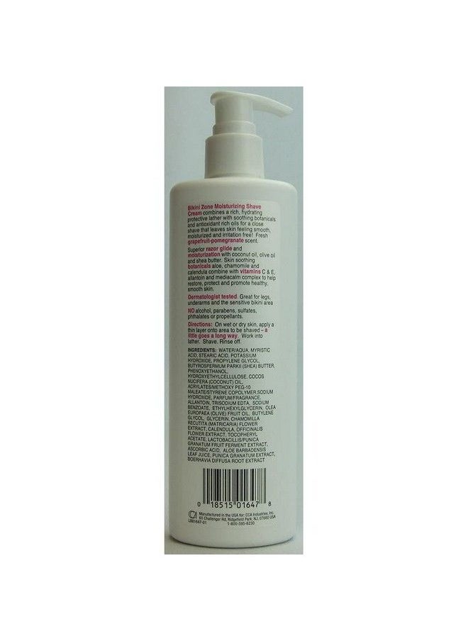 Bikini Zone Moisturizing Shave Cream Grapefruit Pomegrante  - Image 3