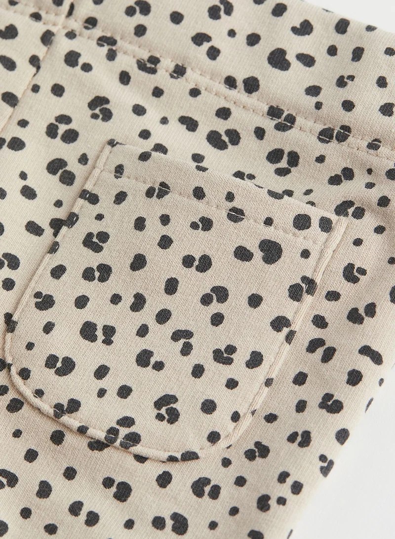 اتش اند ام Kids Printed Brushed Inside Leggings