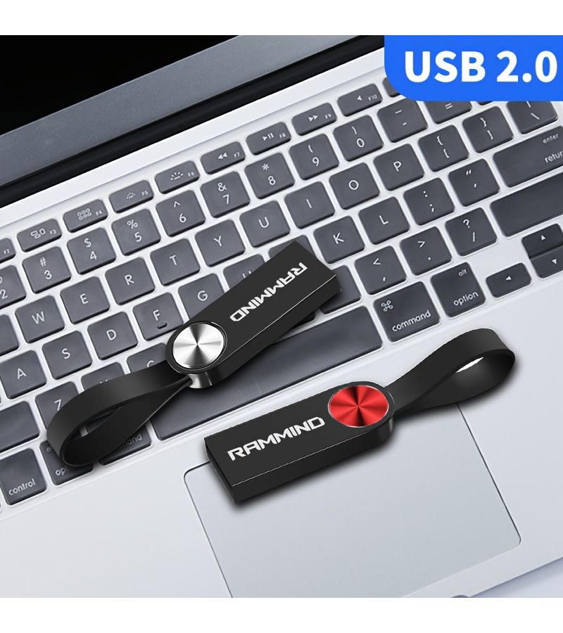 ذاكرة USB TXY Golden 2.0 بحجم الإبهام سعة 64 جيجابايت، عالية السرعة، سلسلة مفاتيح - Image 2