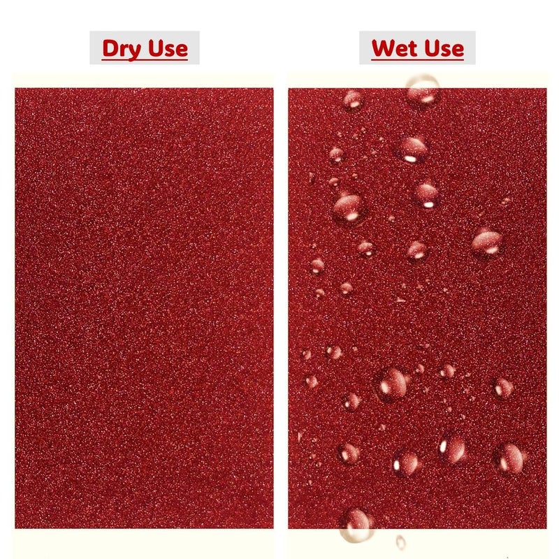 SANDCASTLE Sandcastle Emery Cloth Roll 5 Meter Long 4Inch Wide Sturdy Grinding Polishing Wood Working Walls Metals Brown 400 GRIT WATERPROOF - Image 4