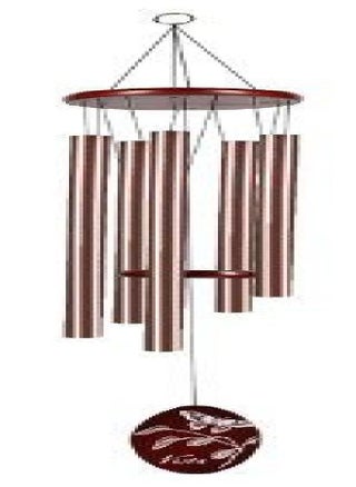 Sunset Vista Designs Bronze Classic Wind Chime with Butterfly, Medium - pzsku/Z444132C795EC3974FDA7Z/45/_/1692874517/575a4f93-1be8-445d-bed8-9e81f0c96437