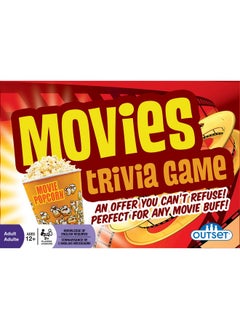 Cobble Hill Puzzle Company Ltd. Outset Media Movies Trivia Game Party Game Family Game Travel Game Fun And Easy To Play 1200 Trivia Questions For 2 Or More Players Ages 12+ - pzsku/Z4441354D4515B8F641A4Z/45/_/1697273489/b49c65ed-4682-4fe6-a916-17d16afb791a