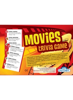 Cobble Hill Puzzle Company Ltd. Outset Media Movies Trivia Game Party Game Family Game Travel Game Fun And Easy To Play 1200 Trivia Questions For 2 Or More Players Ages 12+ - pzsku/Z4441354D4515B8F641A4Z/45/_/1697273491/9e64b338-01d8-4e04-9273-76f3c1c5ac82