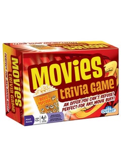 Outset Media Cobble Hill Puzzle Company Ltd. Outset Media Movies Trivia Game Party Game Family Game Travel Game Fun And Easy To Play 1200 Trivia Questions For 2 Or More Players Ages 12+  - Image 2