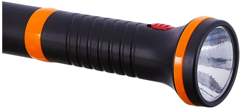 Rechargeable with 1+1 lights mosquito swatter - Orange