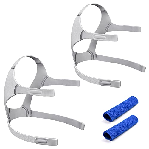 ItAll Headgear Supplies Compatible with F10 Headgear Headgear Supplies Compatible with F10 Headgear Strap 2 Pieces Head Strap for F10 - Image 2