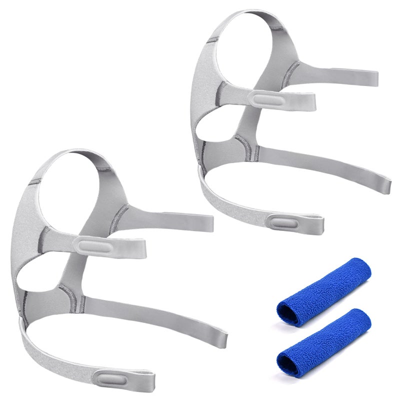 ItAll Headgear Supplies Compatible with F10 Headgear Headgear Supplies Compatible with F10 Headgear Strap 2 Pieces Head Strap for F10 - Image 3