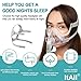 ItAll Headgear Supplies Compatible with F10 Headgear Headgear Supplies Compatible with F10 Headgear Strap 2 Pieces Head Strap for F10 - Image 4