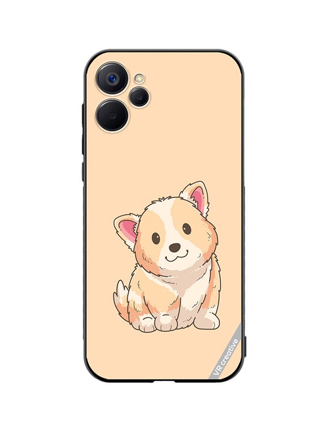 VR CREATIVE Protective Case Cover For Realme 9i 5G Cute Puppies Design Multicolour - Image 1