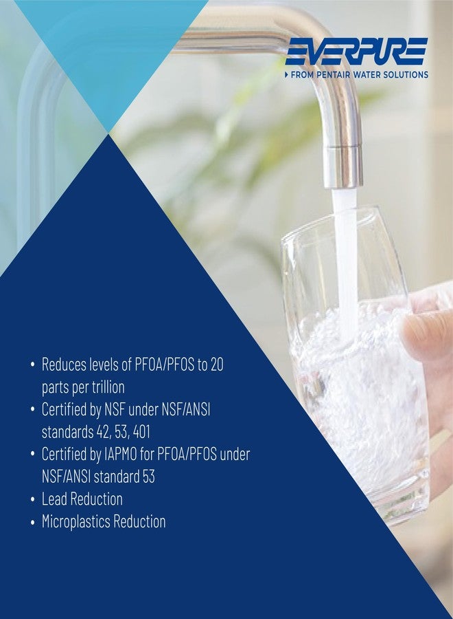 ever pure Everpure 2FC-P | Aquverse A100 | Pentair S-54 Replacement Filter Cartridge for Water Cooler | PFAS Filtration | NSF Certified - Image 4