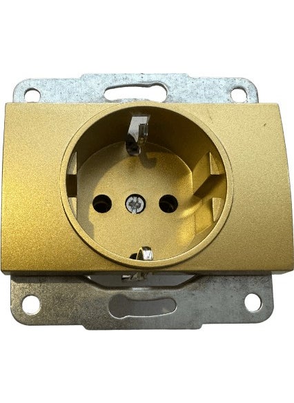 Demirbağ - Grounded Socket Recessed Metallic Honey Foam 324600 (Frameless) - Image 1
