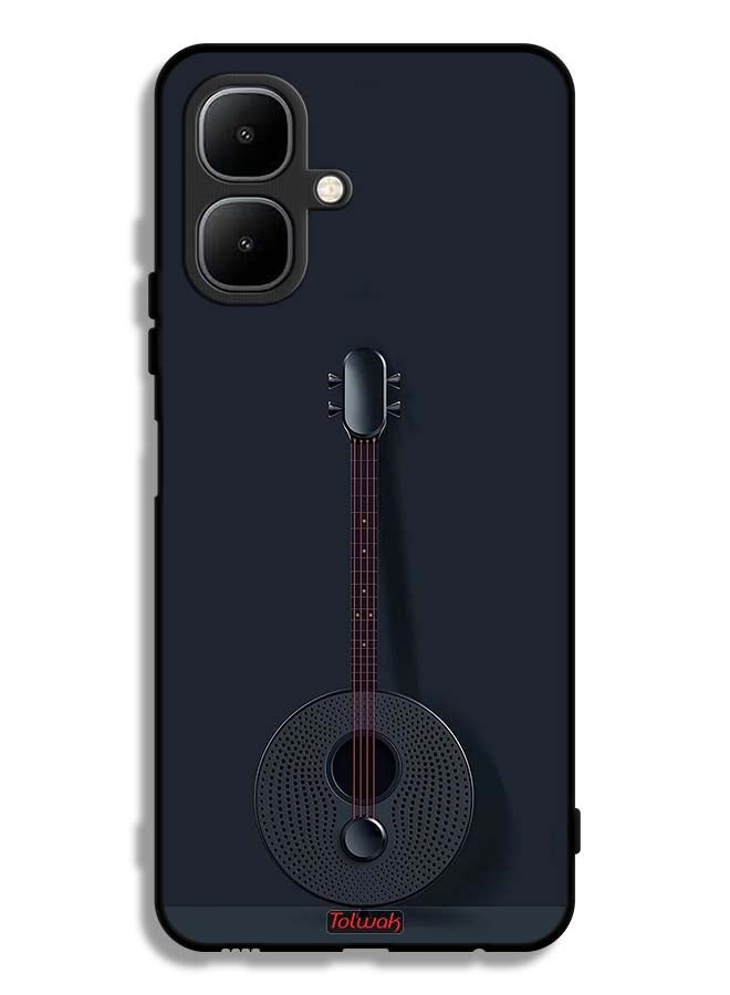 Tolwak Infinix Smart 10 Protective Case Cover Guitar