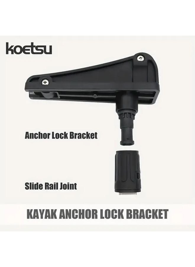 Universal Black Nylon Anchor Lock Bracket For Kayak Canoe Fishing Boat - Image 4