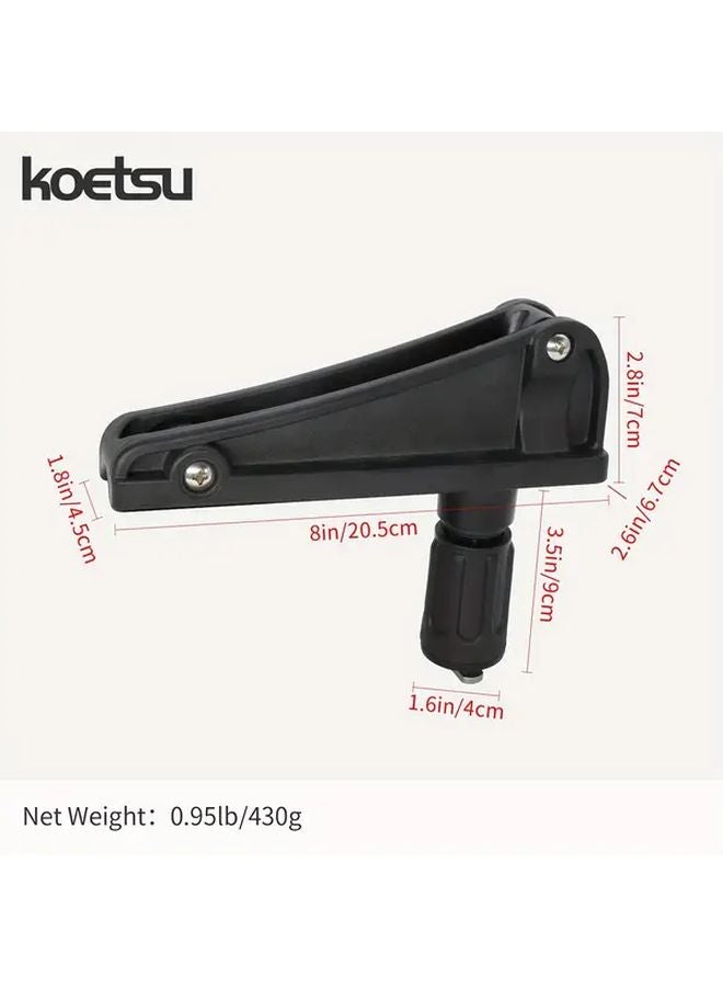 Universal Black Nylon Anchor Lock Bracket For Kayak Canoe Fishing Boat - Image 3