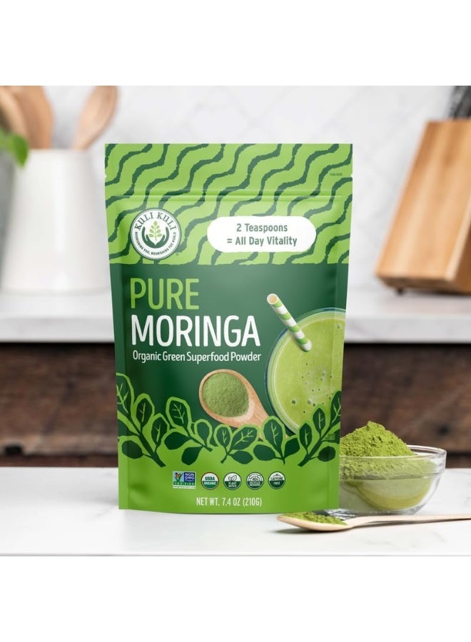Kuli Kuli Moringa Vegetable Powder - 7.4Oz - Image 3