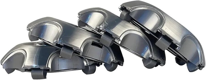 غطاء مركز العجلة الرمادي 4 قطع لتويوتا لاند كروزر برادو FJ120 2000 2003 2009 - Image 4