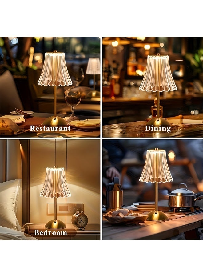 مودي مصباح مكتب LED ذهبي - 3 أوضاع ألوان، تحكم باللمس، ذراع قابل للتعديل، حماية للعين، منفذ شحن USB، إضاءة طاولة قابلة للتعتيم بقوة 3 وات للمكتب أو الدراسة أو السرير - تصميم عصري أنيق - Image 3