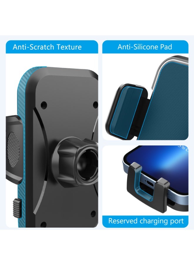 Halamodo Car Phone Holder Mount New Upgraded Handsfree Cell Phone Holder Car Dash Windshield Air Vent Stand 270 Adjustable Suction Cup Magnetic Phone Holder - Image 5