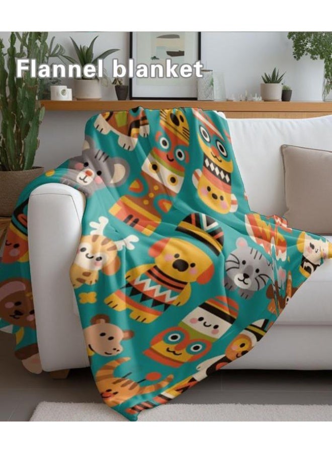 general Flannel thin blanket (warm and comfortable, suitable for sleep, gaming, dust removal and sandproof) 150cm*200cm - 927 - Image 1