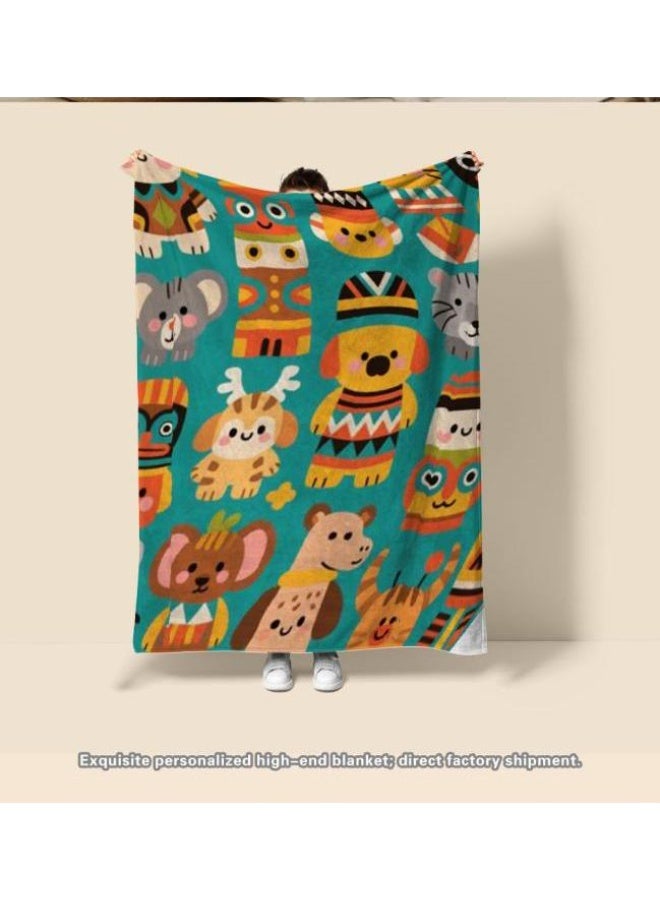 general Flannel thin blanket (warm and comfortable, suitable for sleep, gaming, dust removal and sandproof) 150cm*200cm - 927 - Image 3