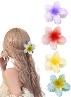 Flower shape hair style claw clips Pack of 4 - pzsku/Z4441F6FB228C6947B72CZ/45/_/1728982708/6d8b53f6-dc6e-4504-a9ab-a8f2da5f31b1