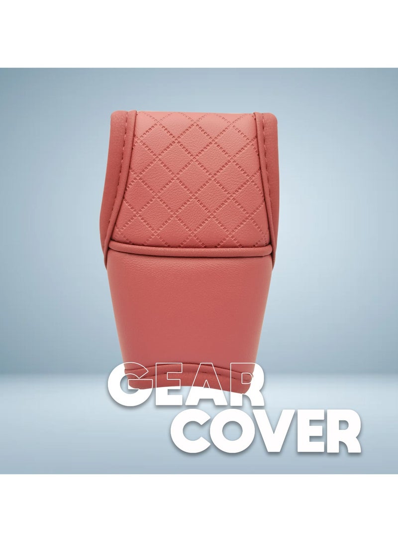 Roca Universal Gear Knob Cover Premium PU Leather Gear Shift Knob Cover - Image 1