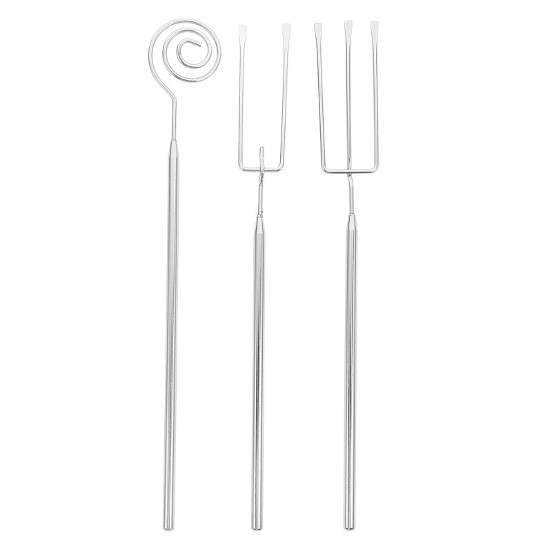 1 Set Candy Dipping Chocolate Tools Set - 3-prong Dipping Fork, Fondue Fork,for Handmade Chocolates, Pralines and Truffles - Image 2